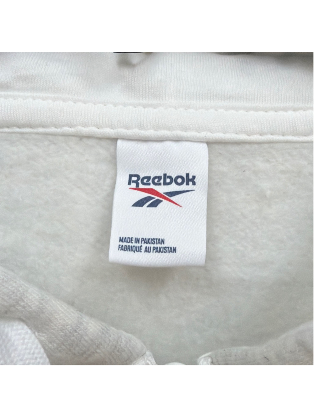 Reebok Classic Cropped Full Zip Hoodie Sz Small! - Picture 6 of 9